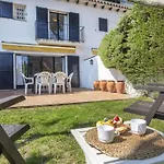 Casa Acogedora Con Jardin Privado, Cerca De La Playa, 3 Pisos, Garaje Y Capacidad 7 Personas - Hisp-233-554 度假居 *